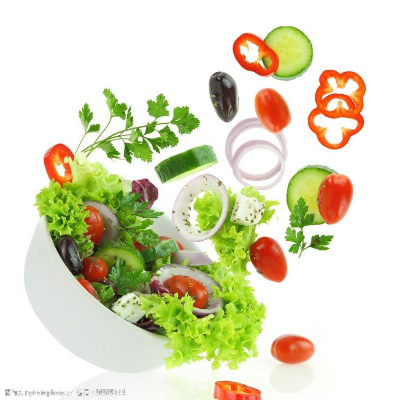 蔬菜海报蔬菜沙拉