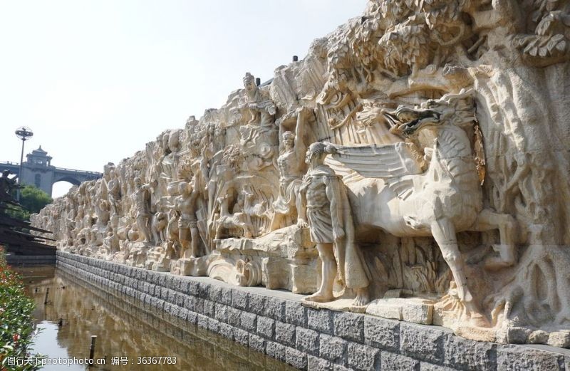中国传统雕刻艺术工艺品雕塑十八