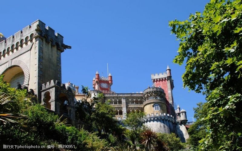 旅游风土人情葡萄牙辛特拉建筑风光摄影美图