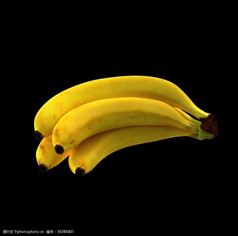 电商免抠素材香蕉免扣