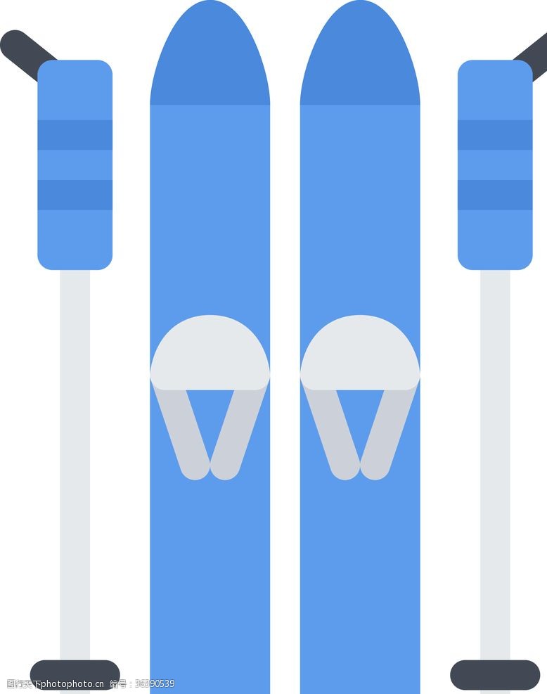 格斗游戏滑雪UI标识标志