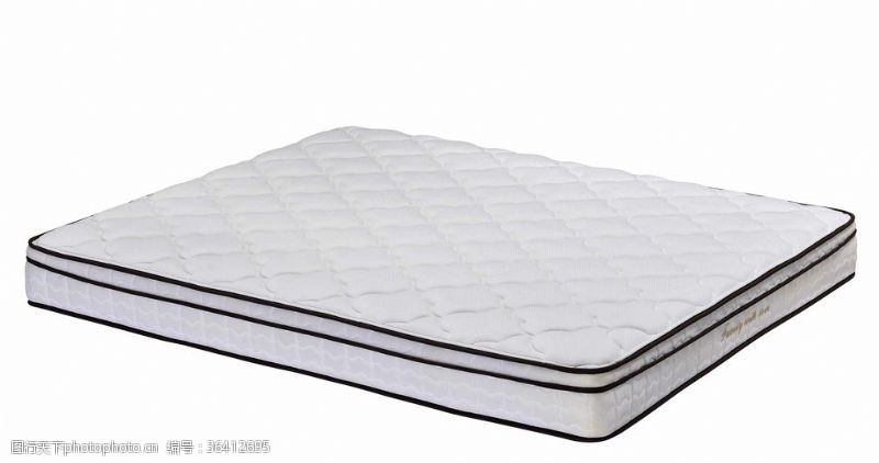 床头灰色背景床垫