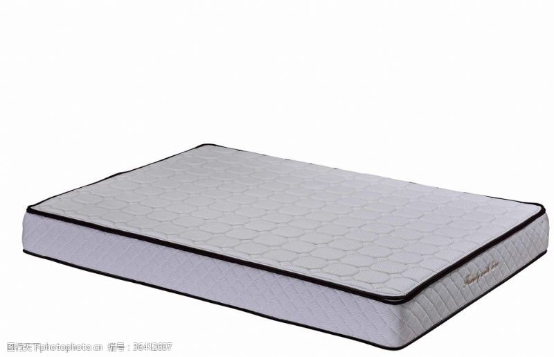 床头灰色背景床垫