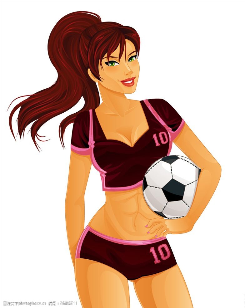 美女足球足球美女