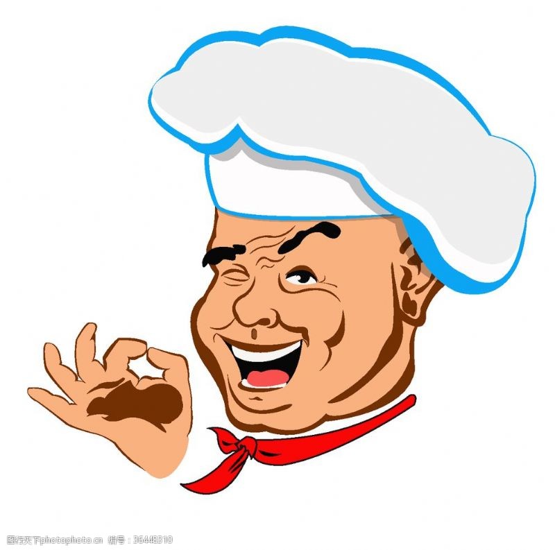 厨师卡通人物卡通厨师厨子素材设计
