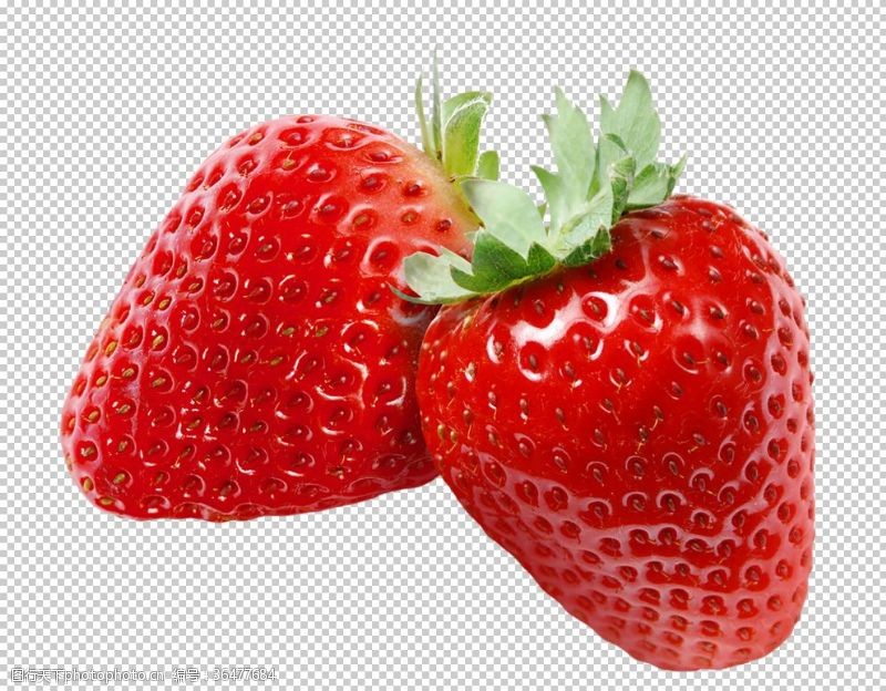 有机水果海报草莓