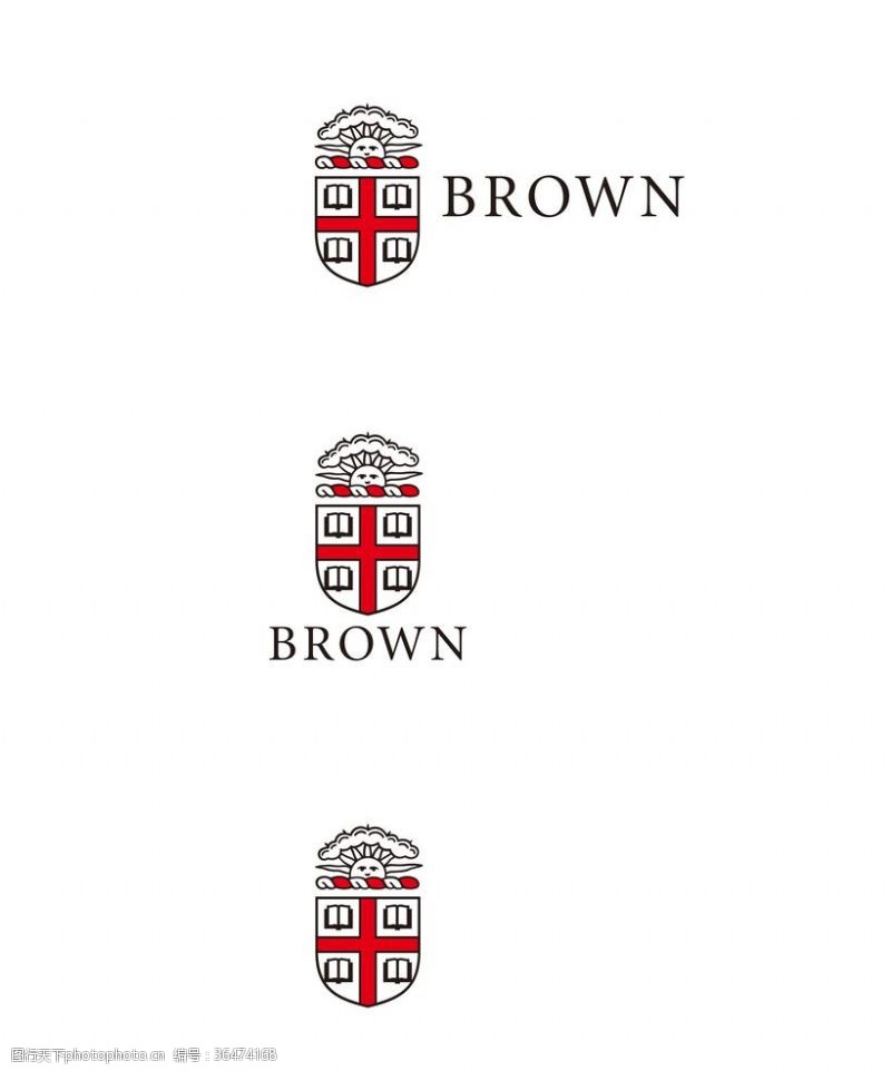 新洲图标美国布朗大学校徽新版
