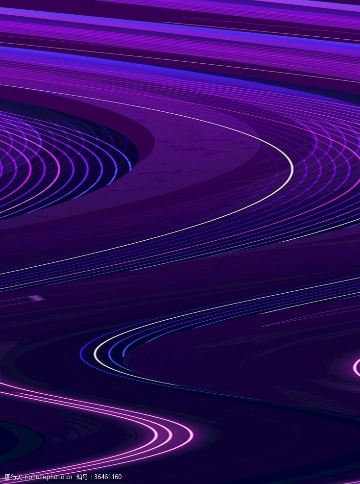 星球紫色动感背景图