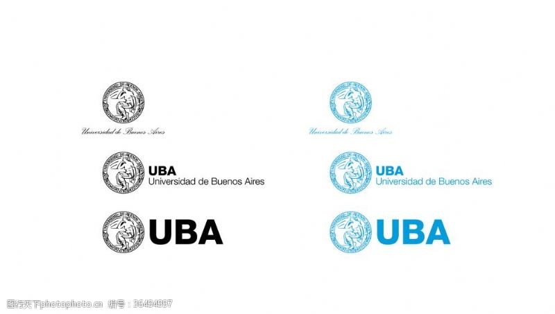新洲图标阿根廷布宜诺斯艾利斯大学校徽