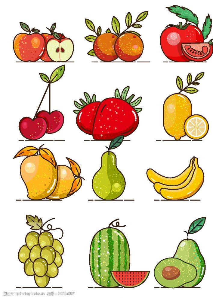 西瓜12款创意水果设计