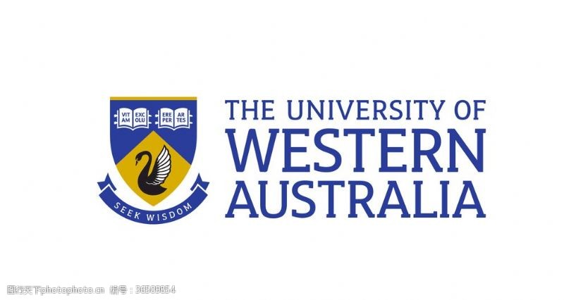 新洲图标澳大利亚西澳大学校徽新版