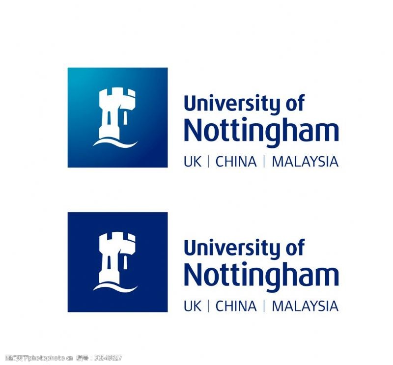 新洲图标英国诺丁汉大学校徽新版