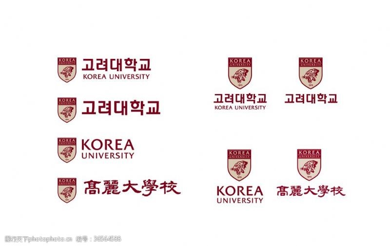 新洲图标韩国高丽大学校徽新版