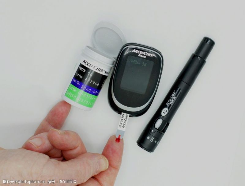 胰岛素糖尿病滴血液测试糖测试