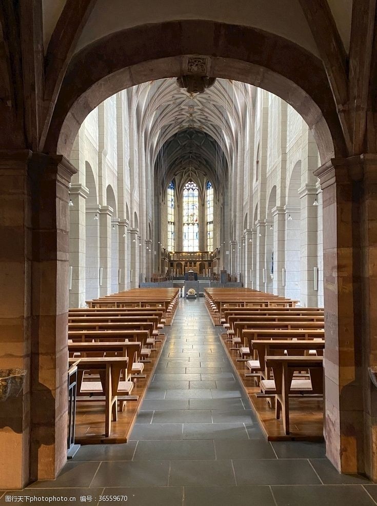 构图唯美特里尔教堂结构德国宗教