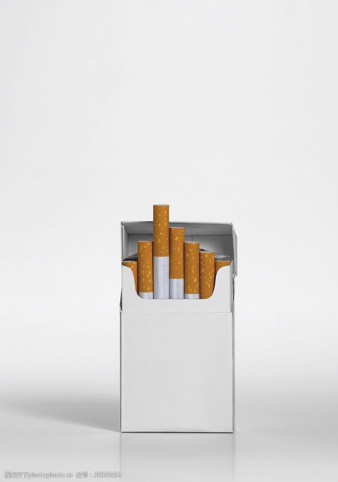 手提盒模板效果图香烟盒样机