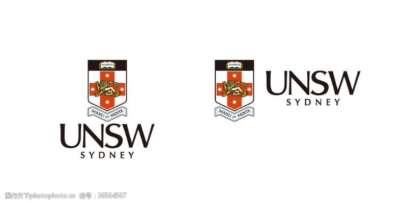 新洲图标澳大利亚新南威尔士大学校徽新版