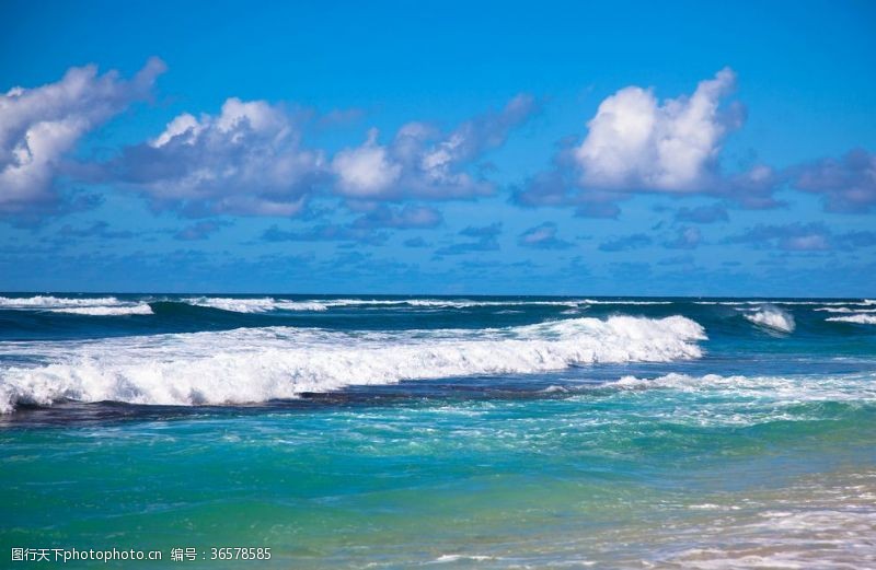 天堂岛海滩夏威夷水海洋海岛