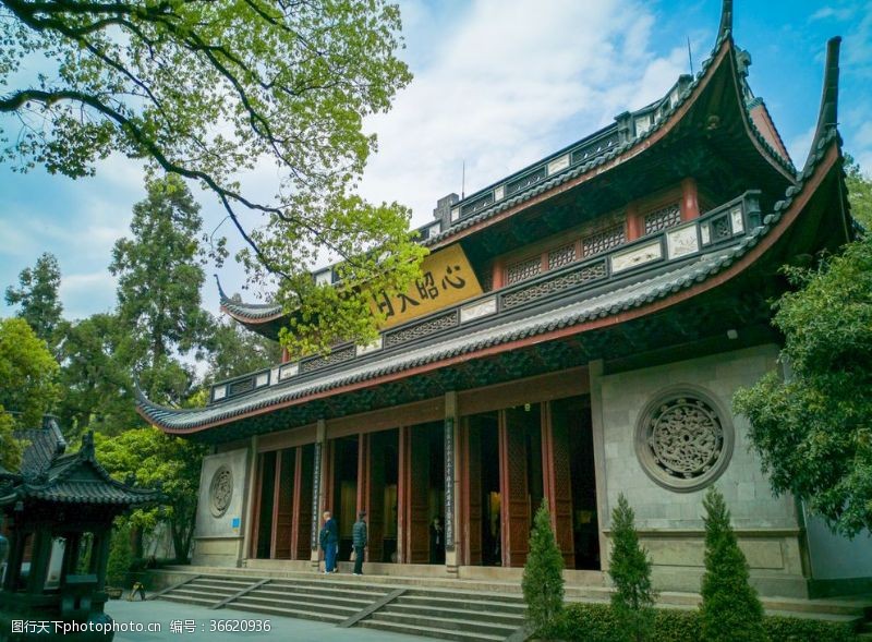杭州西湖景点岳王庙