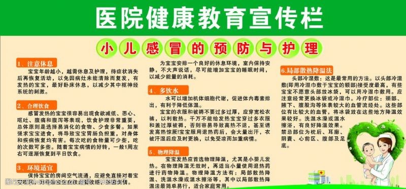 中医文化长廊医院宣传栏