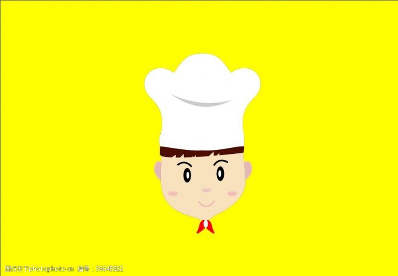 厨师卡通人物厨师