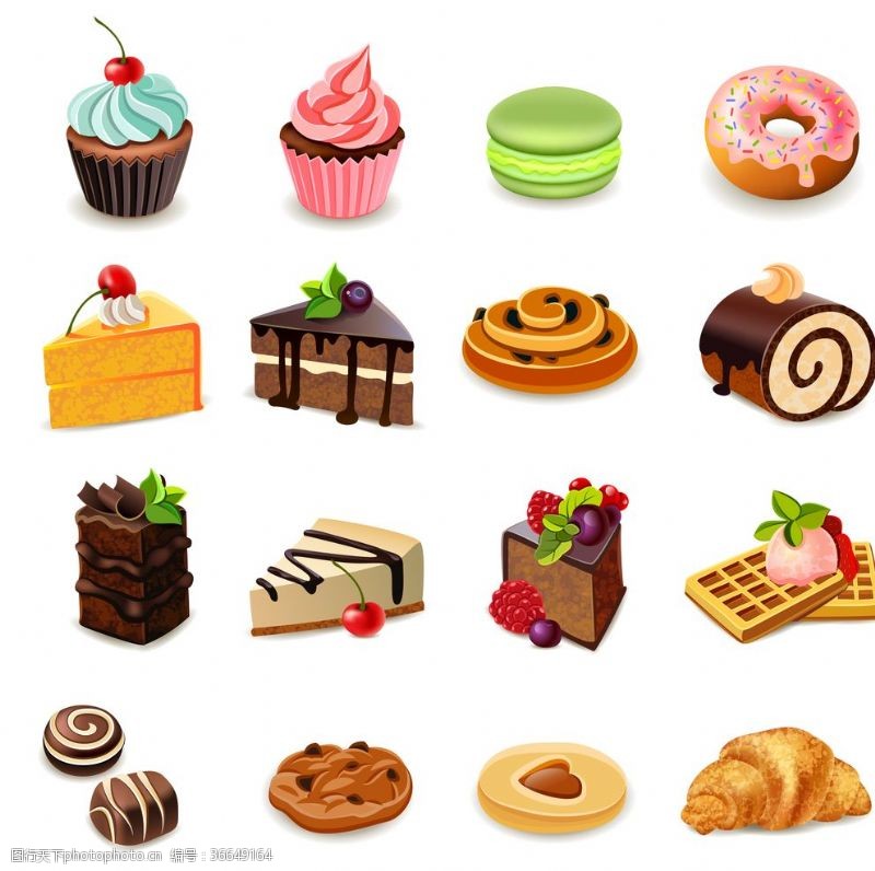蛋糕图片各类甜品主题