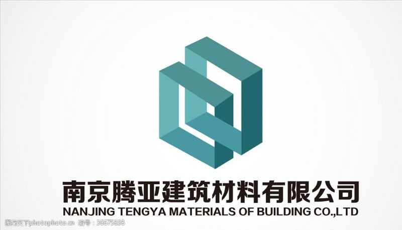 建筑材料传单腾亚建筑材料logo
