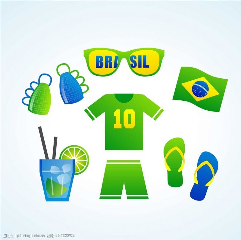 巴西世界杯巴西足球
