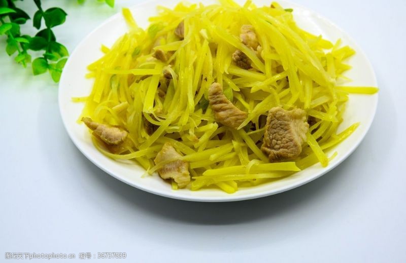 红油豆花炒土豆丝