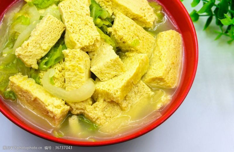 助消化酸菜炖冻豆腐