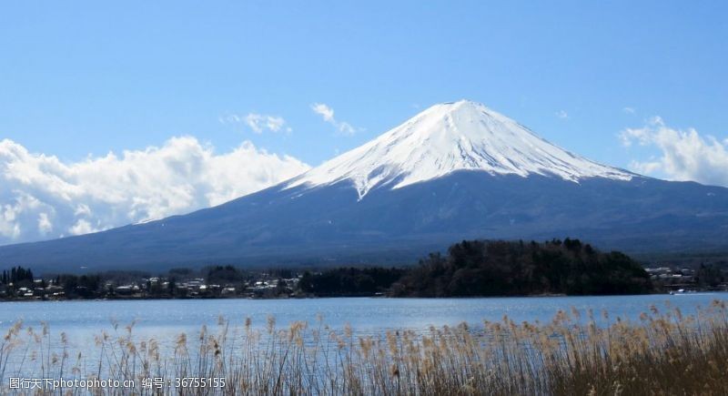 手机外观日本富士山