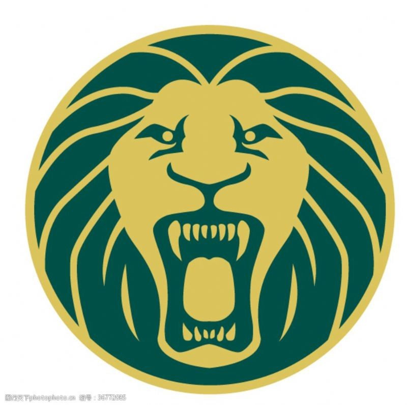 雄狮标志喀麦隆国家队队徽LOGO