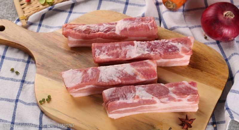 冷藏猪肉五花肉冷鲜肉