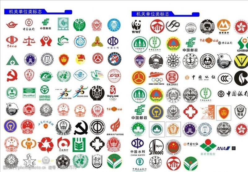 中国邮政机关单位类标志