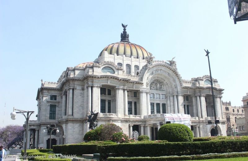 构图唯美墨西哥博物馆