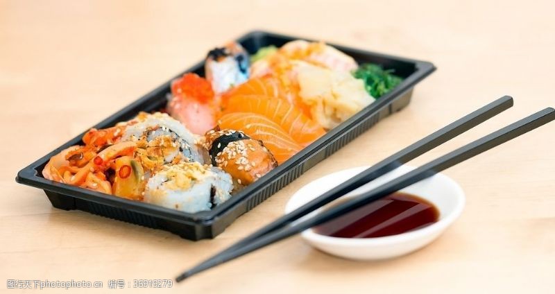 寿司醋美食餐盒套餐高清大图