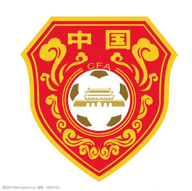 球队队徽中国国家奥林匹克足球队LOGO
