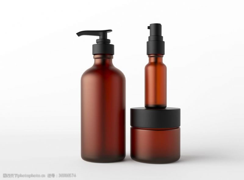 手机产品展示护肤品瓶子包装效果