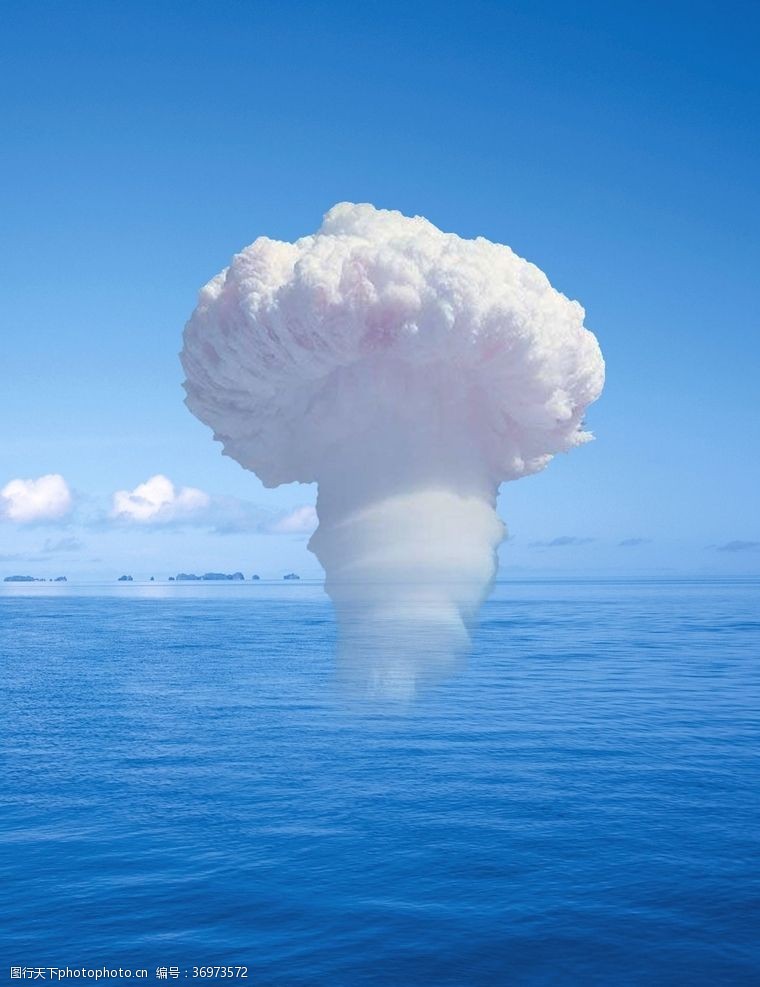 核爆炸核弹爆炸蘑菇云