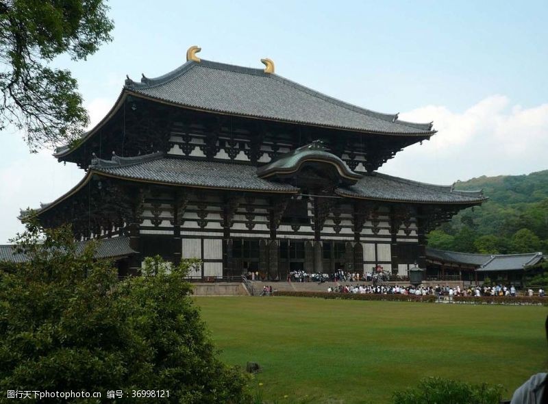 日本风情日本古建筑神社