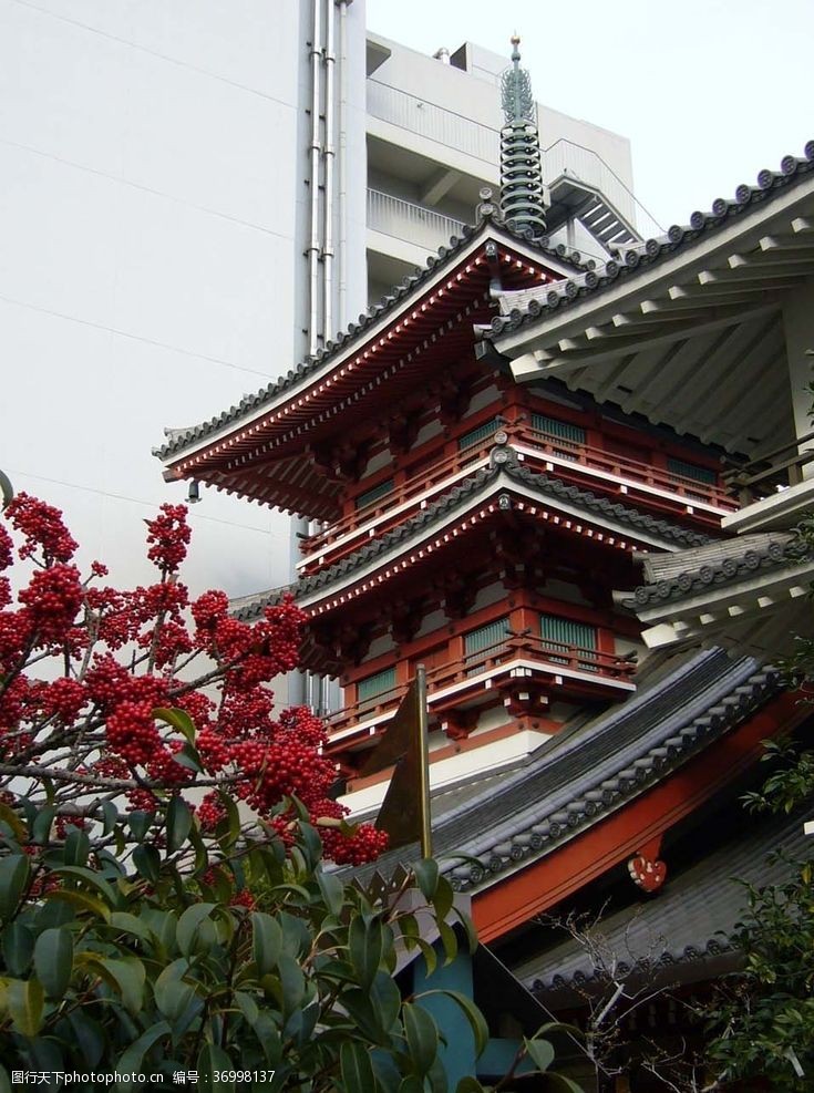 日本风情日式建筑