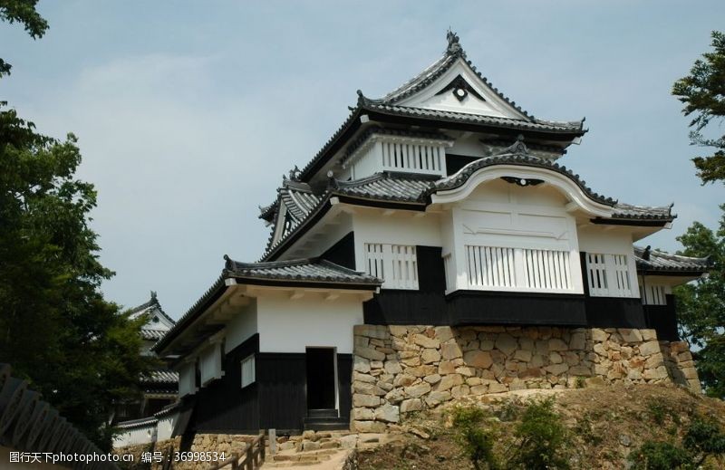 日本风情日本古城城堡