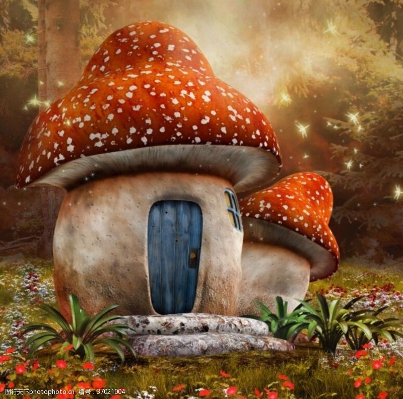童话蘑菇房子