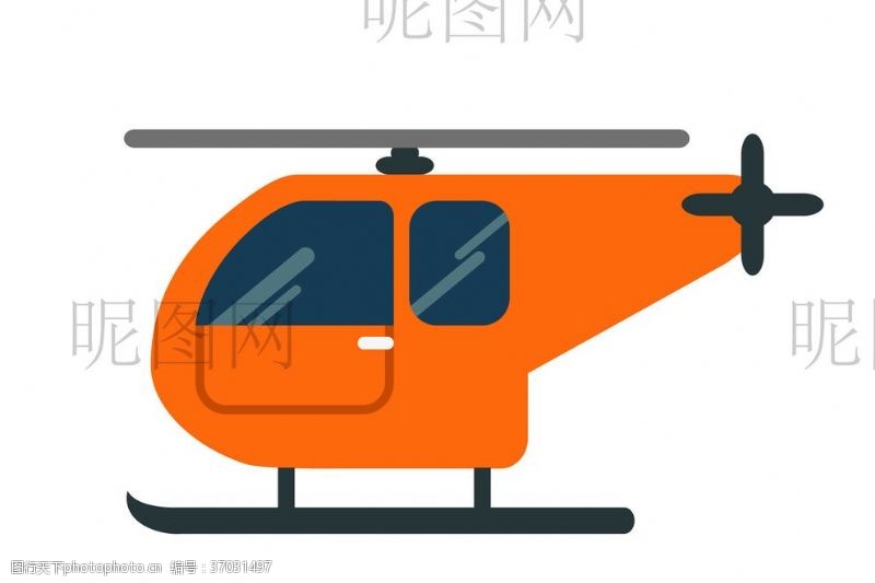 汽车台卡直升机UI标识标志