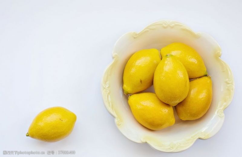茶园柠檬青檬黄色柠檬