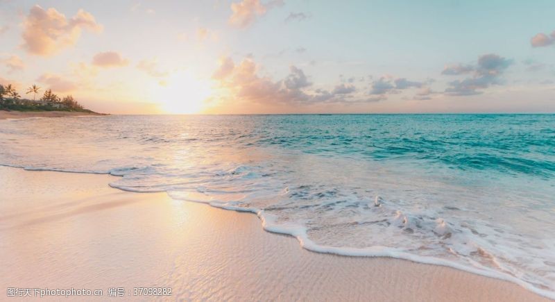 马尔代夫海景沙滩海岸唯美