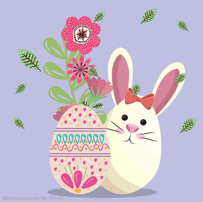 日本印象可爱兔子