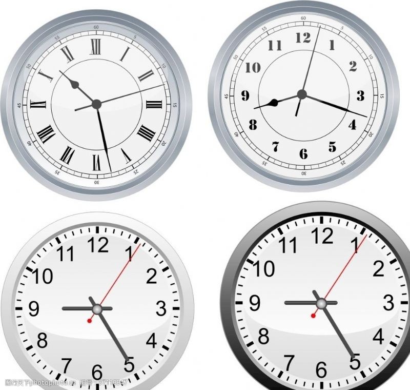 欧式时钟钟表