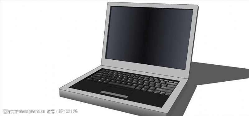 电器模型笔记本电脑