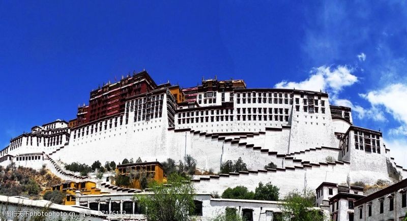西藏旅游海报布达拉宫